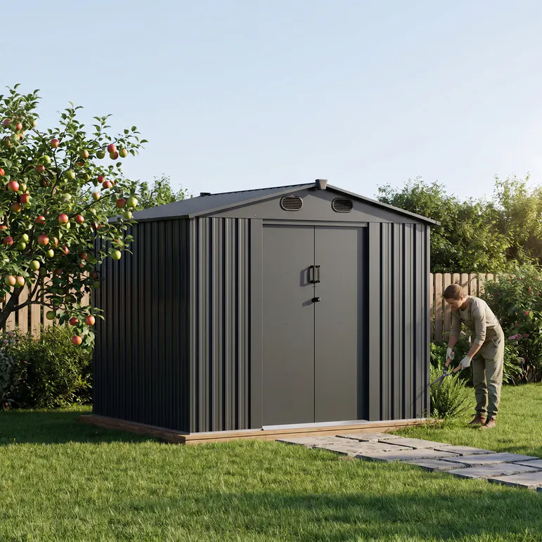8x6-ft-gable-roof-metal-storage-shed-ks-scene-7