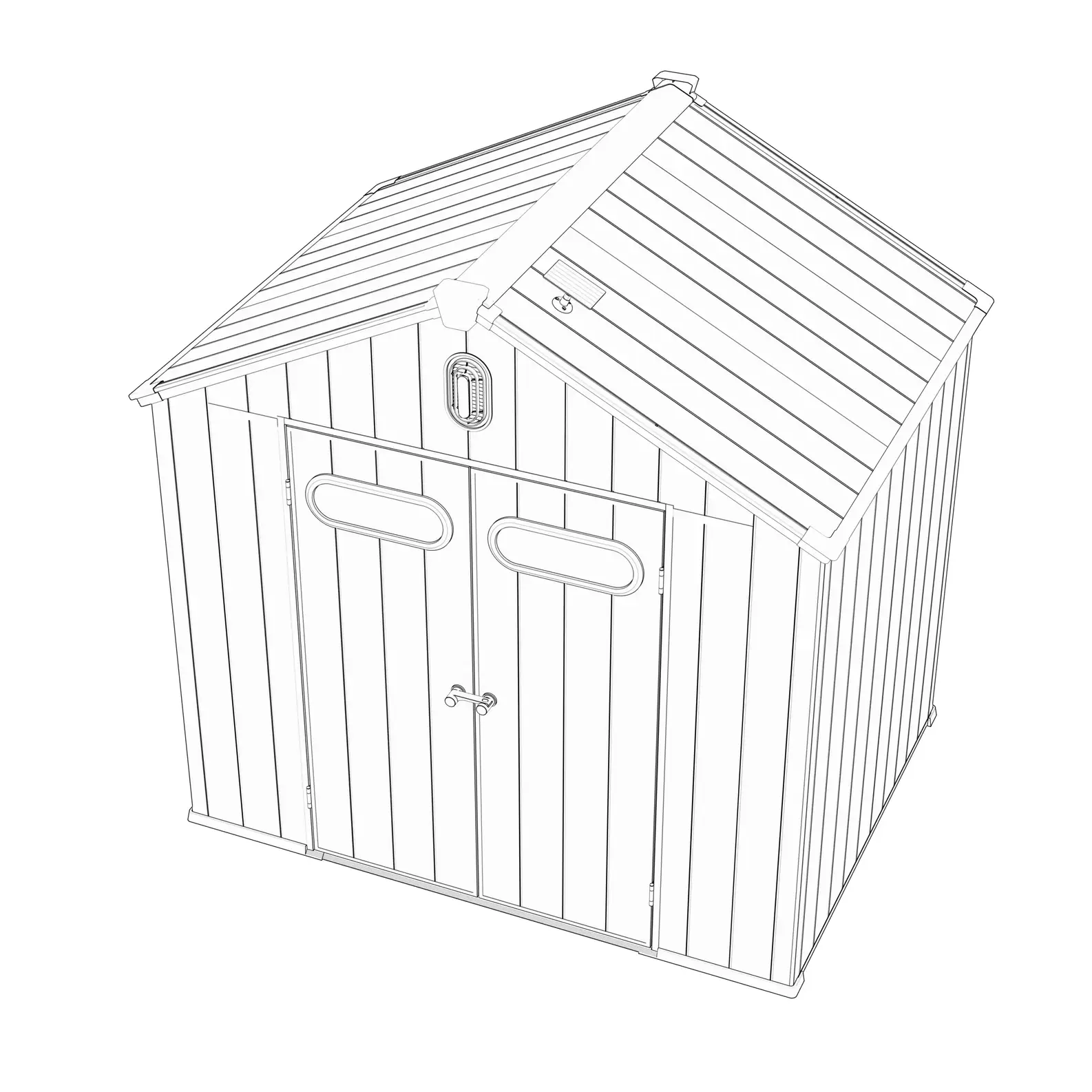 8x6-ft-gable-roof-resin-storage-shed-kc-linedrawing-3