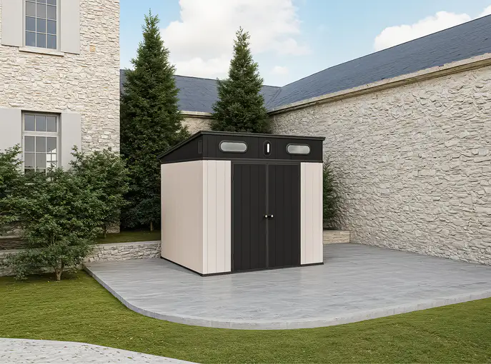 8x7-ft-pent-roof-resin-storage-shed-kc-scene-6