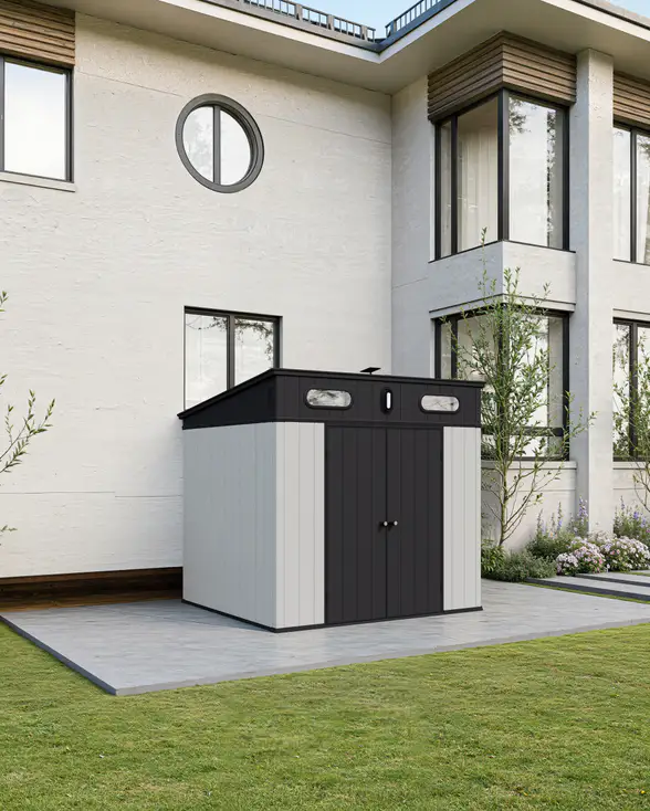 8x7-ft-pent-roof-resin-storage-shed-kc-scene-7
