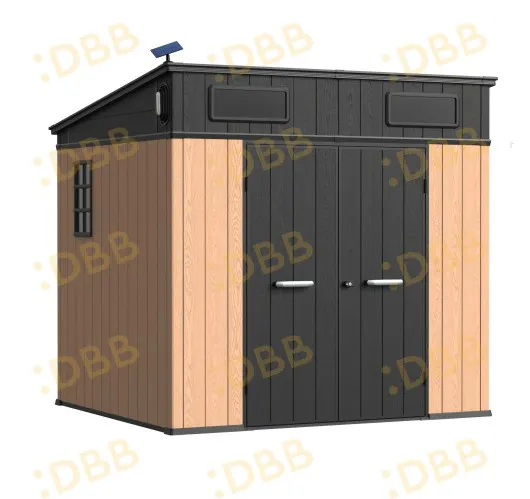8 x 7 ft Pent Roof Resin Storage Shed | KC2 Pro 11 8x7-ft-pent-roof-resin-storage-shed-kc2-pro-product-1