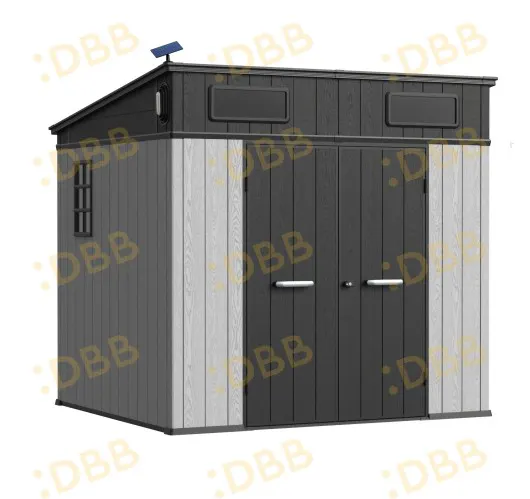 8 x 7 ft Pent Roof Resin Storage Shed | KC2 Pro 13 8x7-ft-pent-roof-resin-storage-shed-kc2-pro-product-13