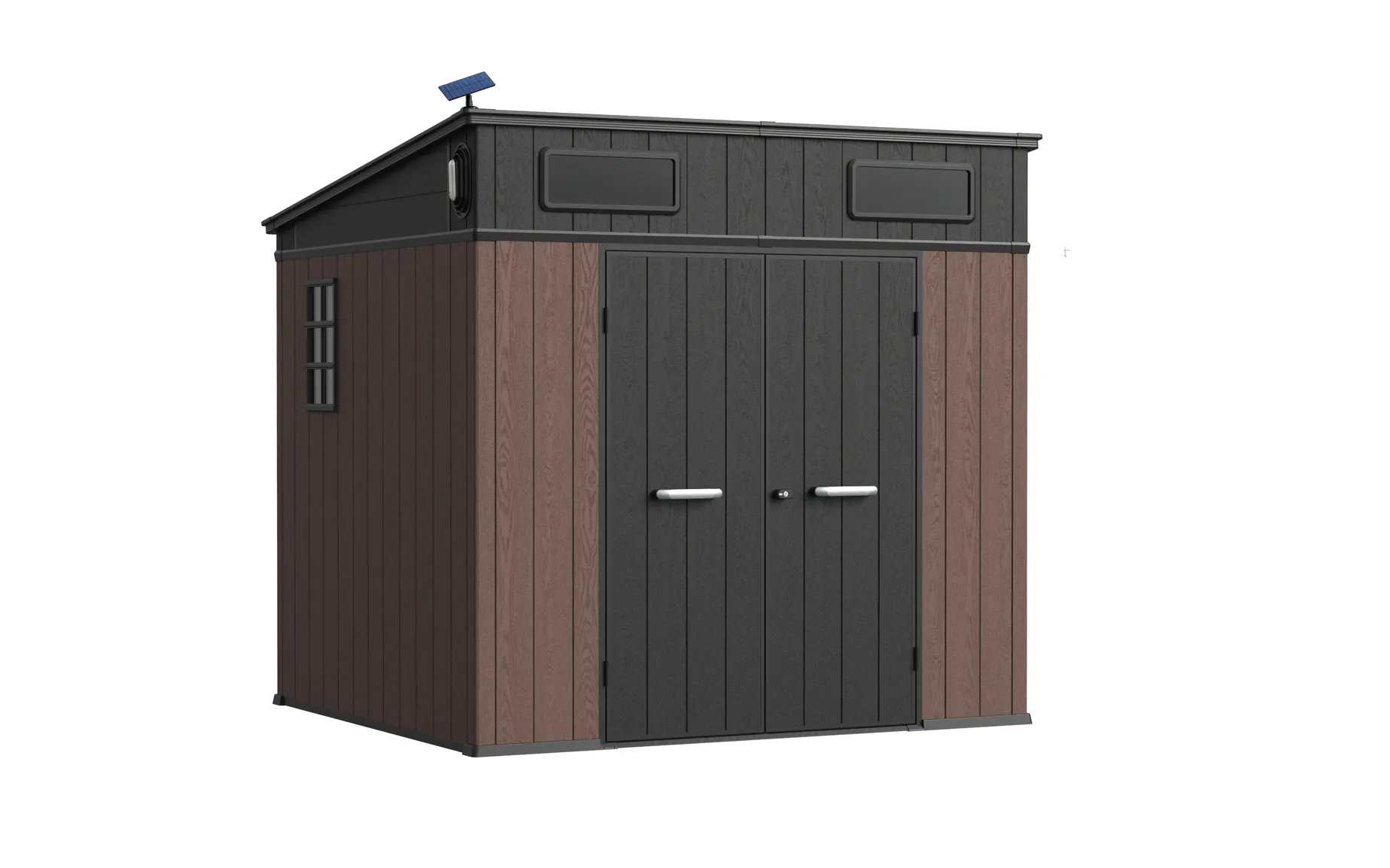 8 x 7 ft Pent Roof Resin Storage Shed | KC2 Pro 18 8x7-ft-pent-roof-resin-storage-shed-kc2-pro-product-18
