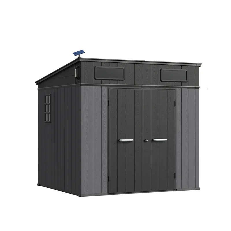 8 x 7 ft Pent Roof Resin Storage Shed | KC2 Pro 2 8x7-ft-pent-roof-resin-storage-shed-kc2-pro-product-2