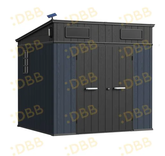 8 x 7 ft Pent Roof Resin Storage Shed | KC2 Pro 5 8x7-ft-pent-roof-resin-storage-shed-kc2-pro-product-5