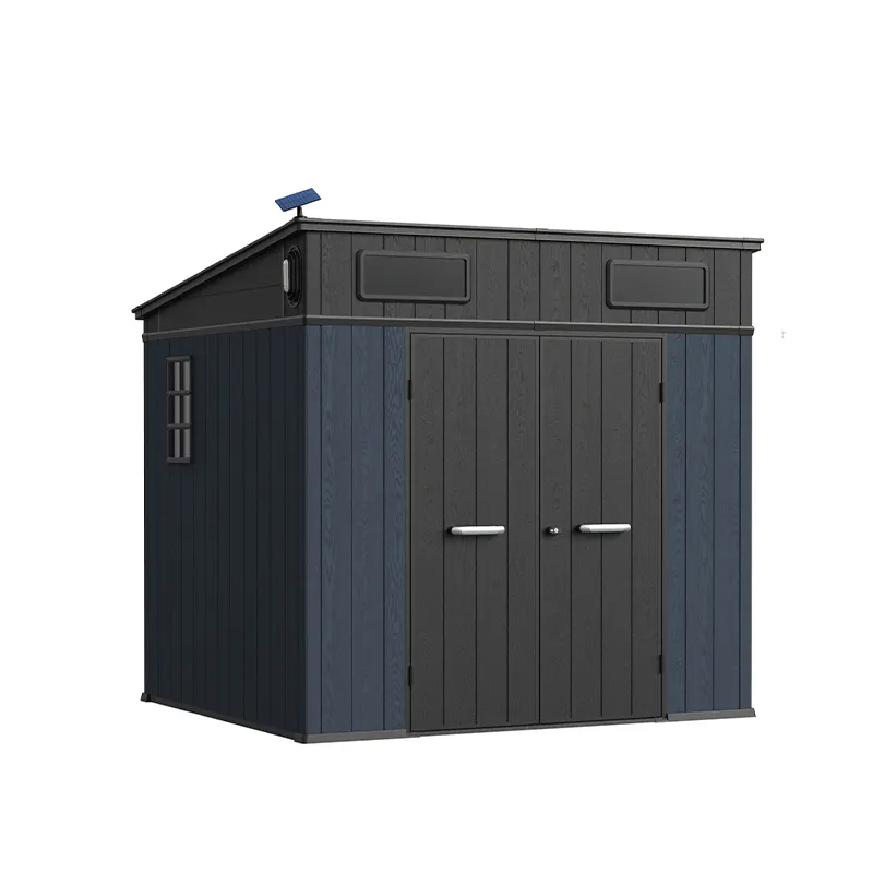 8 x 7 ft Pent Roof Resin Storage Shed | KC2 Pro 6 8x7-ft-pent-roof-resin-storage-shed-kc2-pro-product-6