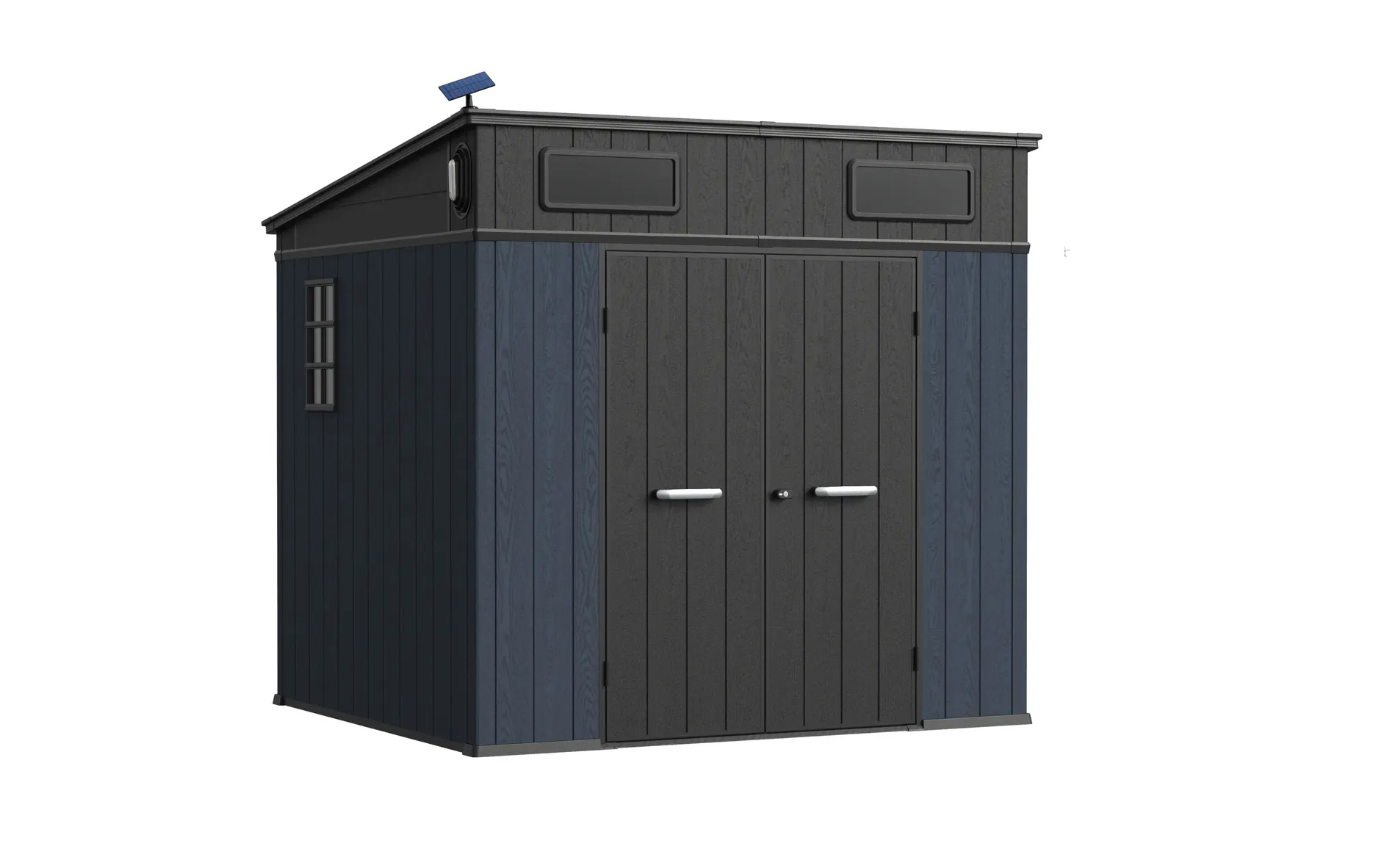 8 x 7 ft Pent Roof Resin Storage Shed | KC2 Pro 7 8x7-ft-pent-roof-resin-storage-shed-kc2-pro-product-7