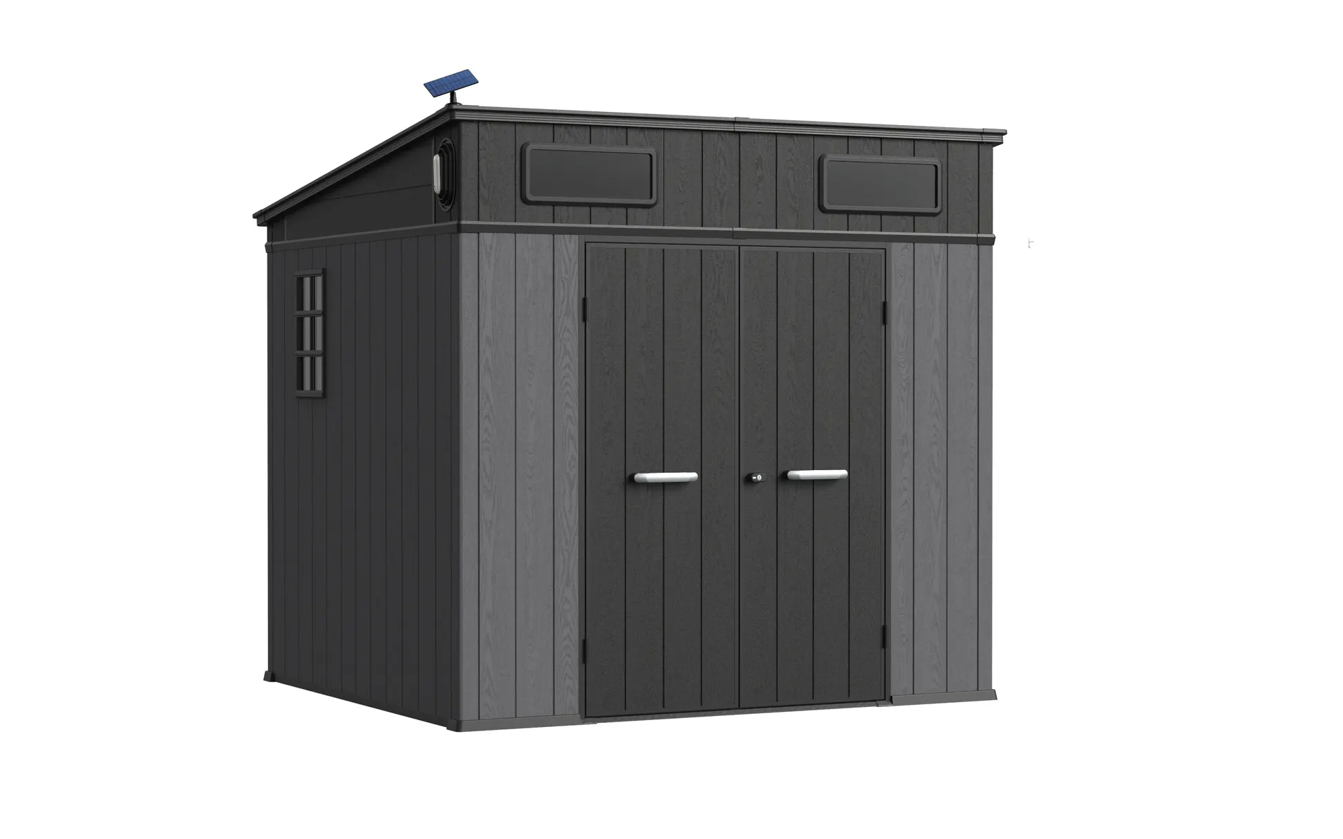 8 x 7 ft Pent Roof Resin Storage Shed | KC2 Pro 9 8x7-ft-pent-roof-resin-storage-shed-kc2-pro-product-9