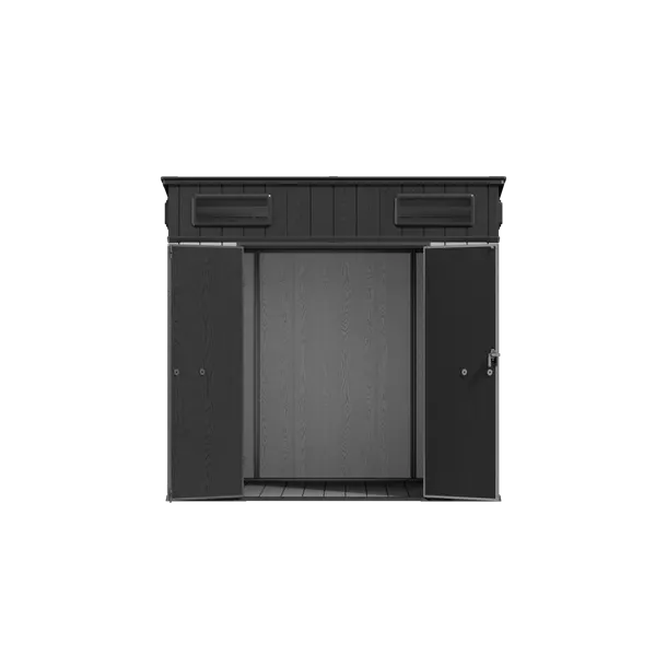 8 x 7 ft Pent Roof Resin Storage Shed | KC2 3 8x7-ft-pent-roof-resin-storage-shed-kc2-product-3