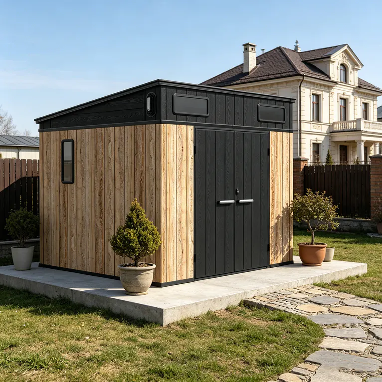 8x7-ft-pent-roof-resin-storage-shed-kc2-scene-11