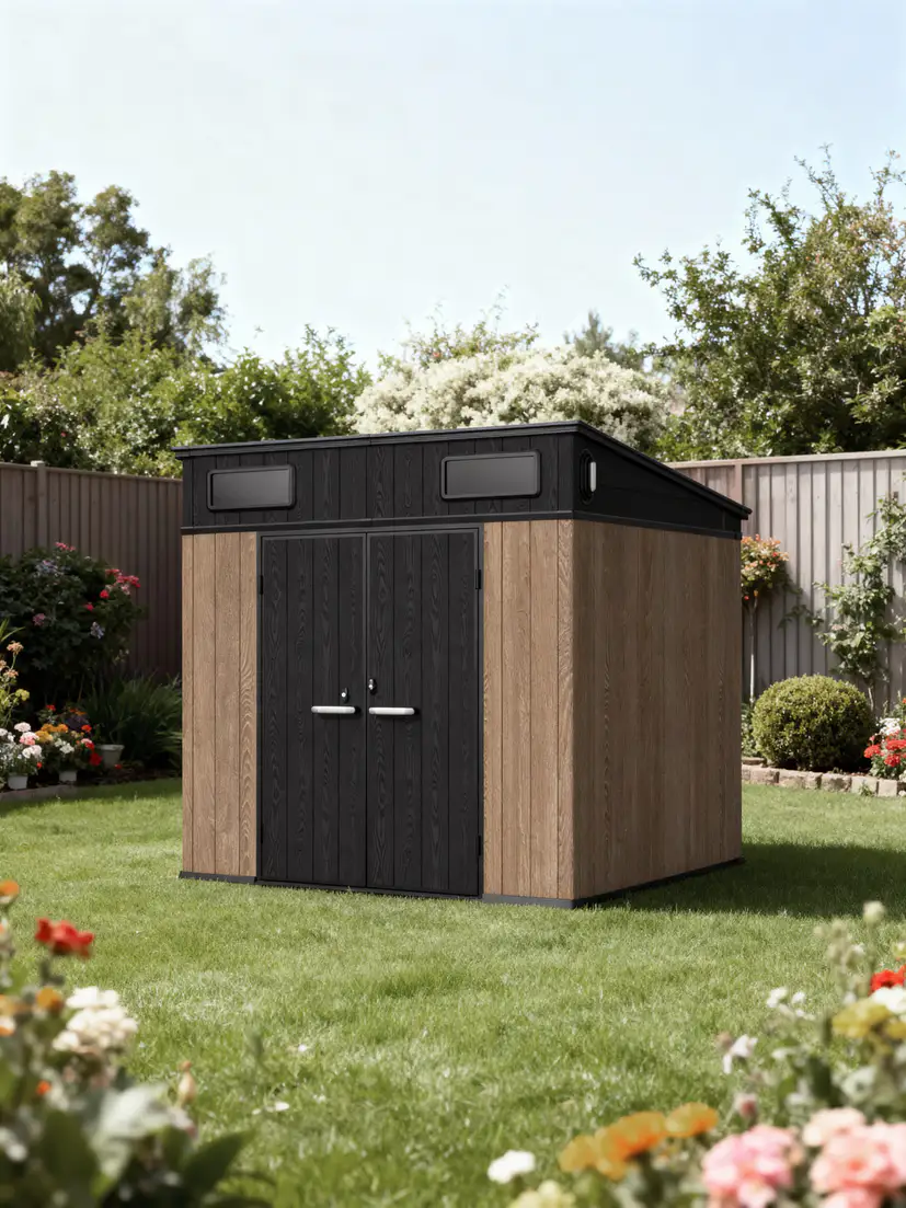 8x7-ft-pent-roof-resin-storage-shed-kc2-scene-3