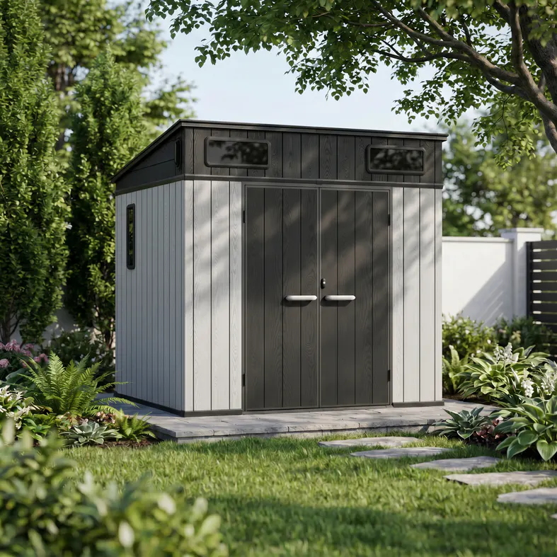 8x7-ft-pent-roof-resin-storage-shed-kc2-scene-9