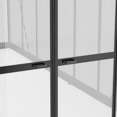 8x8-ft-aluminium-gable-roof-greenhouse-with-polycarbonate-panels-s-series-detail-2