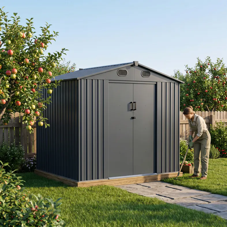 8x8-ft-gable-roof-metal-storage-shed-ks-scene-3