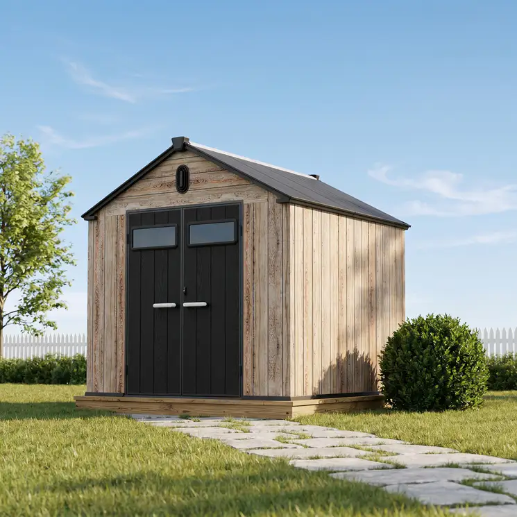 8x8-ft-gable-roof-resin-storage-shed-kc2-scene-1