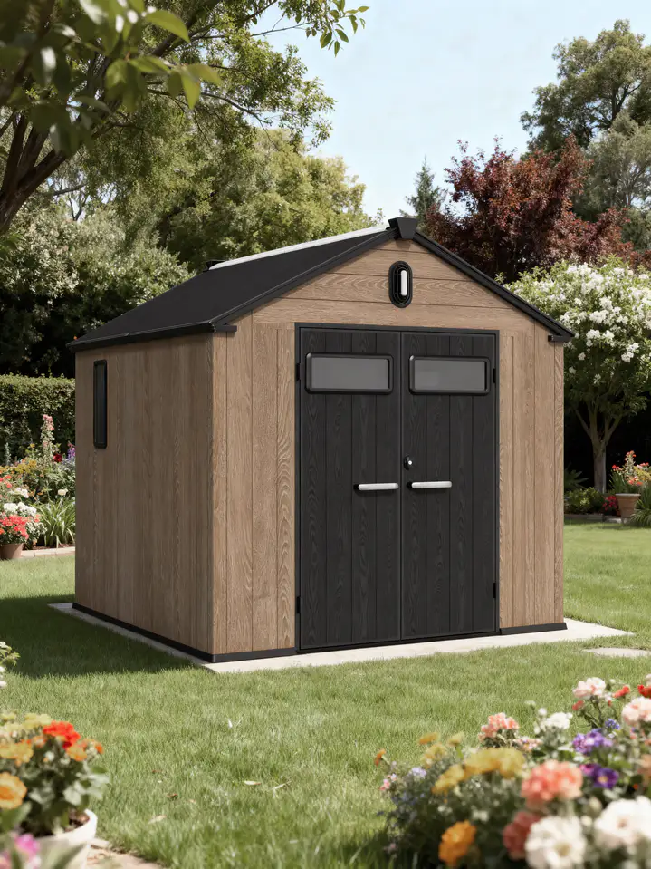 8x8-ft-gable-roof-resin-storage-shed-kc2-scene-3