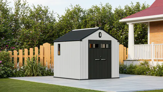 8x8-ft-gable-roof-resin-storage-shed-kc2-scene-7