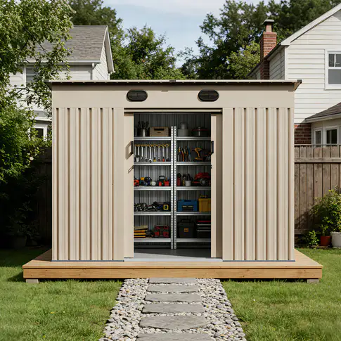 9x6-ft-pent-roof-metal-storage-shed-ks-scene-6