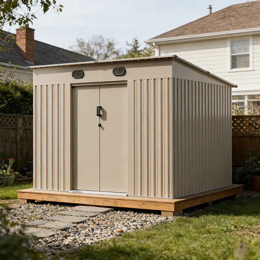 9x8-ft-pent-roof-metal-storage-shed-ks-scene-1