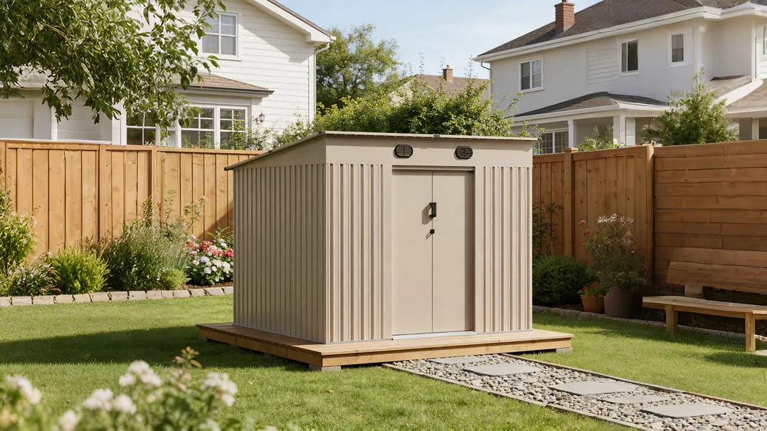 9x8-ft-pent-roof-metal-storage-shed-ks-scene-4